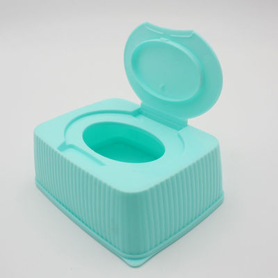 Household 129*100*47mm Cuboid Plastic Tissue Box