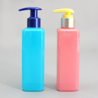 Square 44x44x138mm 6.76oz Cosmetic Lotion Bottle
