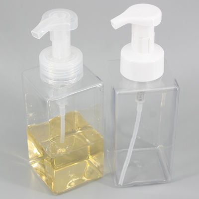 PET 42mm Rectangular 550ml Foam Pump Bottle