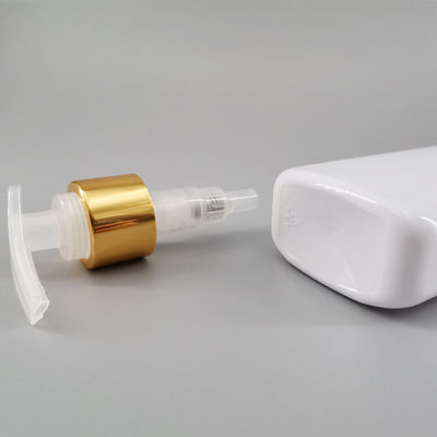 Square Gilded 24mm 7.0oz Cosmetic Lotion Bottle