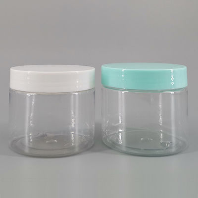 Capsule Food Packaging 63mm 6.76oz Clear Cosmetic Jars