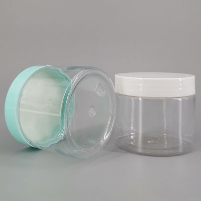Capsule Food Packaging 63mm 6.76oz Clear Cosmetic Jars