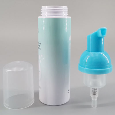 Polycarbonate 30mm Cylinder 80ml Foaming Soap Bottle