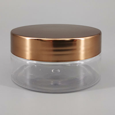 Golden Lid 36mm 70ml Clear Cosmetic Jars