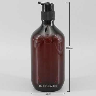 Shampoo Shower Gel 24mm 16oz Amber Shampoo Dispenser