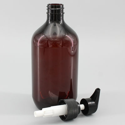 Shampoo Shower Gel 24mm 16oz Amber Shampoo Dispenser