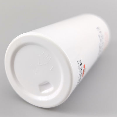 White Round 22g 4.02oz Cosmetic Lotion Bottle