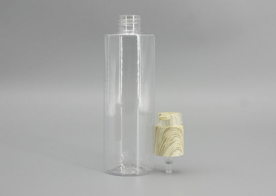 PET Plastic 21mm 8.45oz Shampoo Pump Bottles