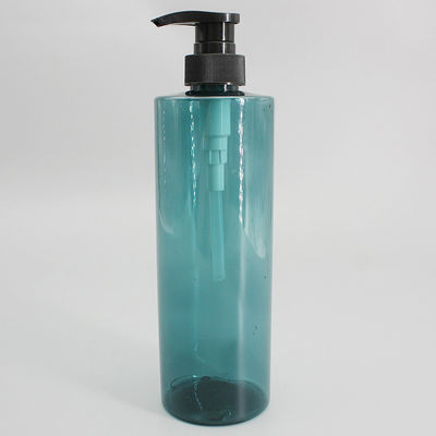 Transparent Cylinder 700ml Lotion Shampoo Pump Bottles
