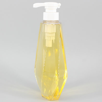 Clear Plastic Shower Gel 600ml  Shampoo Pump Bottles