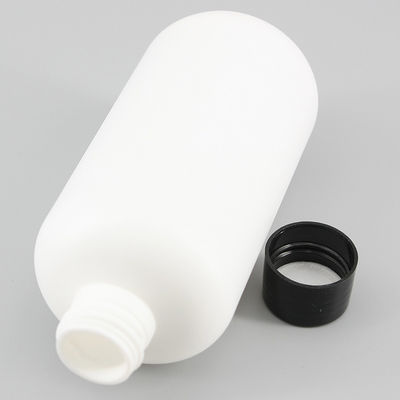 8.45oz/250ml White HDPE Body Lotion Shampoo Bottle, Shower Gel Cream Cosmetic Plastic Bottle