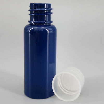 PET 101mm 0.68oz Skin Care Blue Bottle