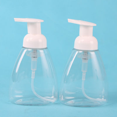 300ml PET Clear Hand Sanitizer Foam Bottle / Mousse Foam Bottle