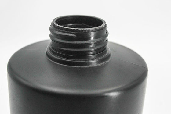 Black Plastic 1000ml PET Shampoo Pump Bottles for Shower Gel