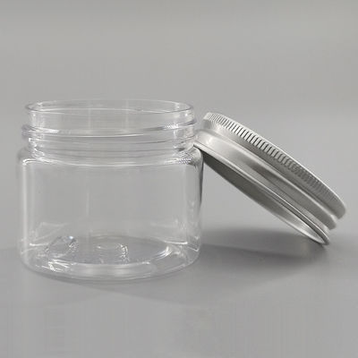 50ml Body Scrub Bath Salt Plastic Clear Cosmetic Jars