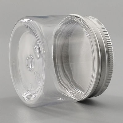 50ml Body Scrub Bath Salt Plastic Clear Cosmetic Jars