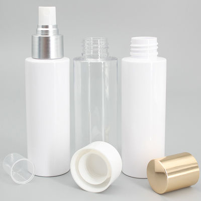 PET Plastic Flat Shoulder 100ml Cosmetic Spray Bottles