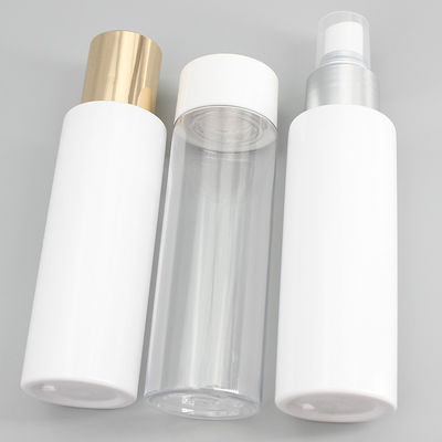 PET Plastic Flat Shoulder 100ml Cosmetic Spray Bottles