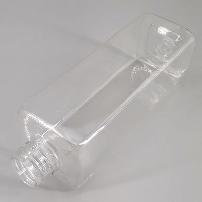 8.45oz 250ml Transperent Square PET Skin Care Bottle