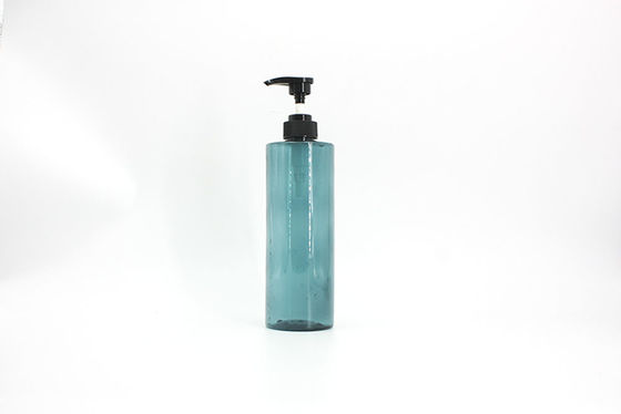 Transparent Cylinder 700ml Lotion Shampoo Pump Bottles