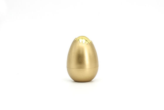 Golden 1.01oz 30ml Skin Care Bottle Electroplating Egg Shaped