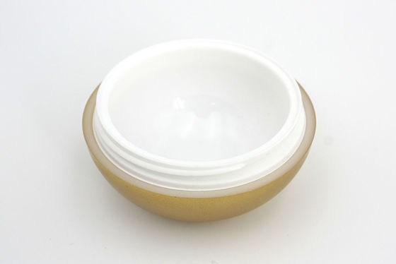 Golden 1.01oz 30ml Skin Care Bottle Electroplating Egg Shaped