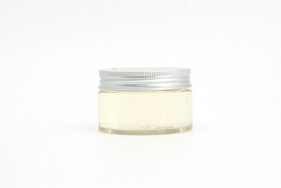 Aluminum Lid 100ml Clear Cosmetic Jars For Hair Spray
