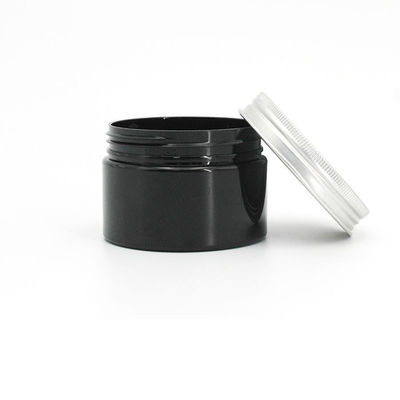 Aluminum Cap Empty 3.38oz 100ml Plastic Cosmetic Jars