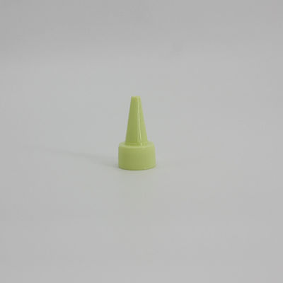 Plastic Light Green Packaging Bottle 24mm Flip Top Cap