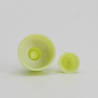 Plastic Light Green Packaging Bottle 24mm Flip Top Cap