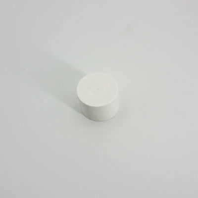 Cylinder 24mm White Flip Top Lid For Cosmetic Package