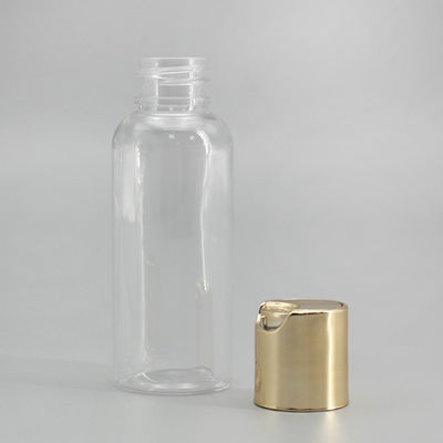Gold Plated Cover Split 45ml 1.5oz Skin Care Bottle