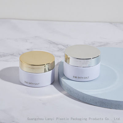 Golden Silver Screw Cap 2.03OZ 26MM Plastic Cosmetic Jars