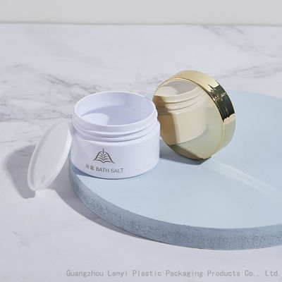 Golden Silver Screw Cap 2.03OZ 26MM Plastic Cosmetic Jars