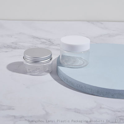 Bath Salt Sample 30ml 1oz 1.56oz Clear Cosmetic Jars