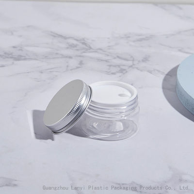 Bath Salt Sample 30ml 1oz 1.56oz Clear Cosmetic Jars