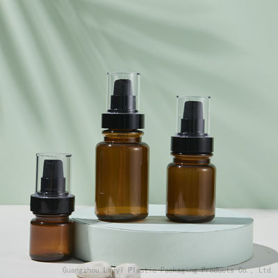 Screen Printing 110ml 140ml PET Cosmetic Lotion Bottle