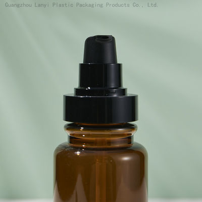 Screen Printing 110ml 140ml PET Cosmetic Lotion Bottle