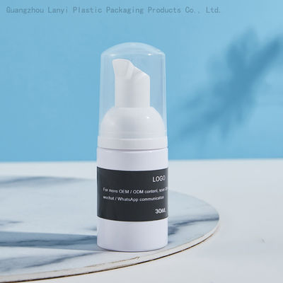 PET Travel 30ml 50ml 60ml Foam Pump Bottle