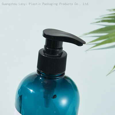 300ml 500ml Blue Pet Shampoo Pump Bottles For Shower Gel