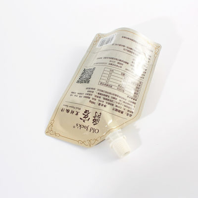 Oblique Mouth Plastic Bag Flip Top Cap Aluminum Foil Spout Top
