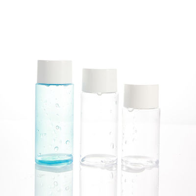 40ml PET Cylindrical Skin Care Bottle for Essence Toner Sample