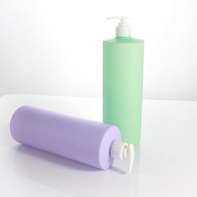 Matte 80mm 33.8oz 1000ml Plastic Shampoo Pump Bottles