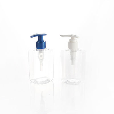 150ml Square Clear Cosmetic Lotion Bottle For Hand Sanitizer Facial Cleanser