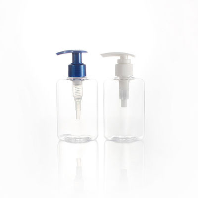 150ml Square Clear Cosmetic Lotion Bottle For Hand Sanitizer Facial Cleanser