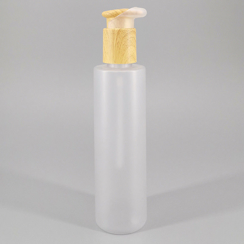 Custom PET Frosted 200ml Cosmetic Lotion Bottle For Shampoo