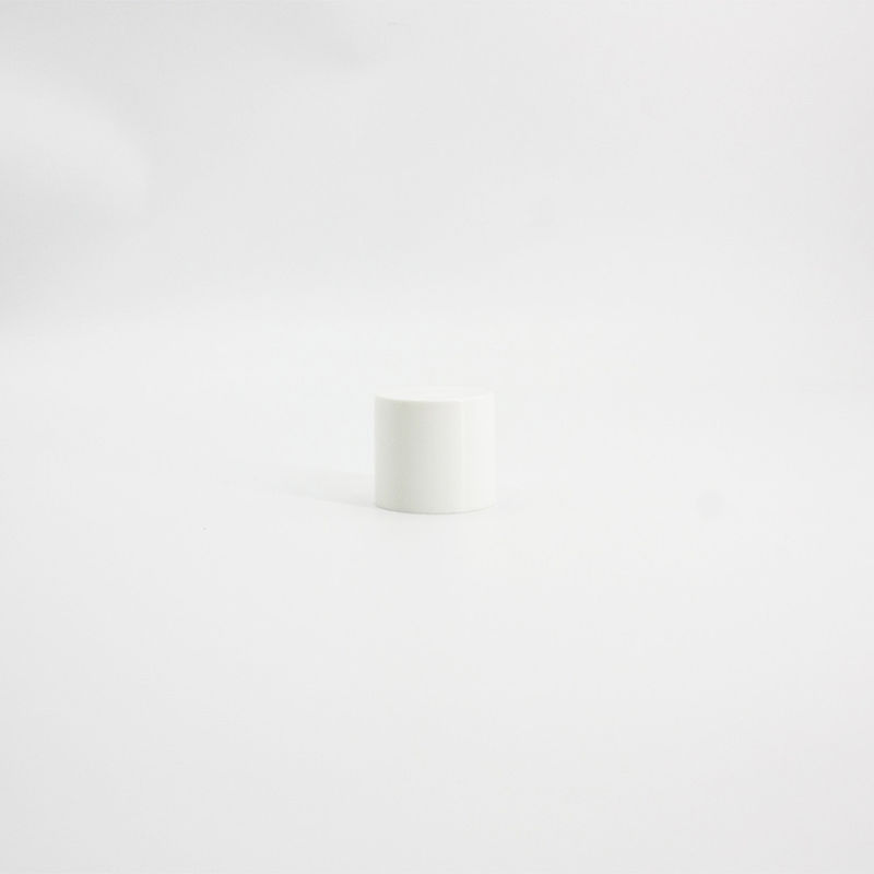 Cylinder 24mm White Flip Top Lid For Cosmetic Package
