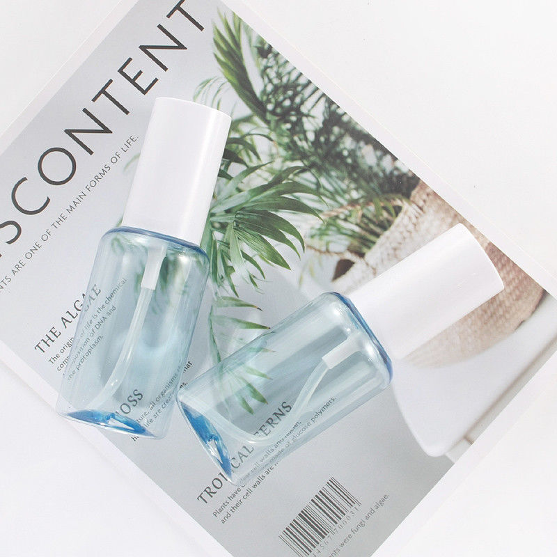 Transparent Blue 85mm 1.69oz Mini Plastic Spray Bottles